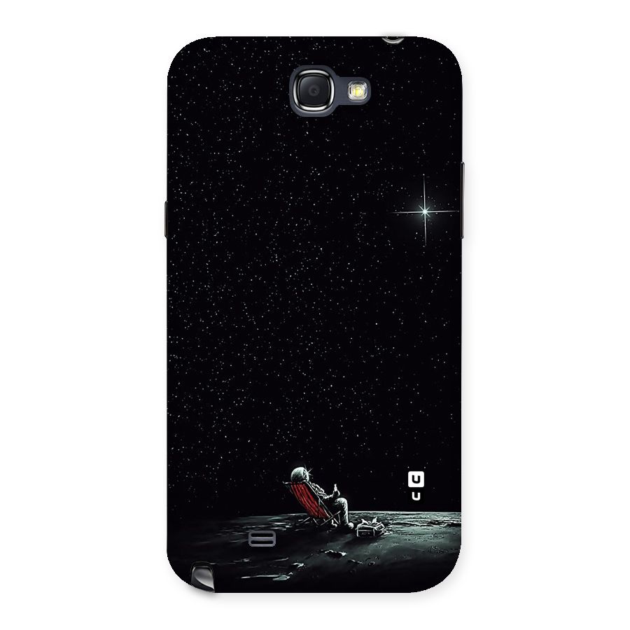 Resting Spaceman Face Back Case for Galaxy Note 2