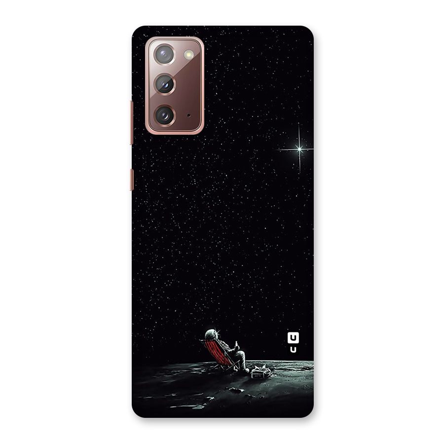 Resting Spaceman Face Back Case for Galaxy Note 20