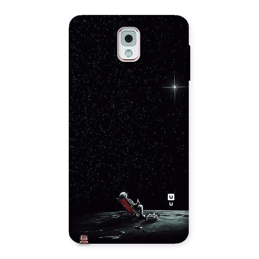 Resting Spaceman Face Back Case for Galaxy Note 3