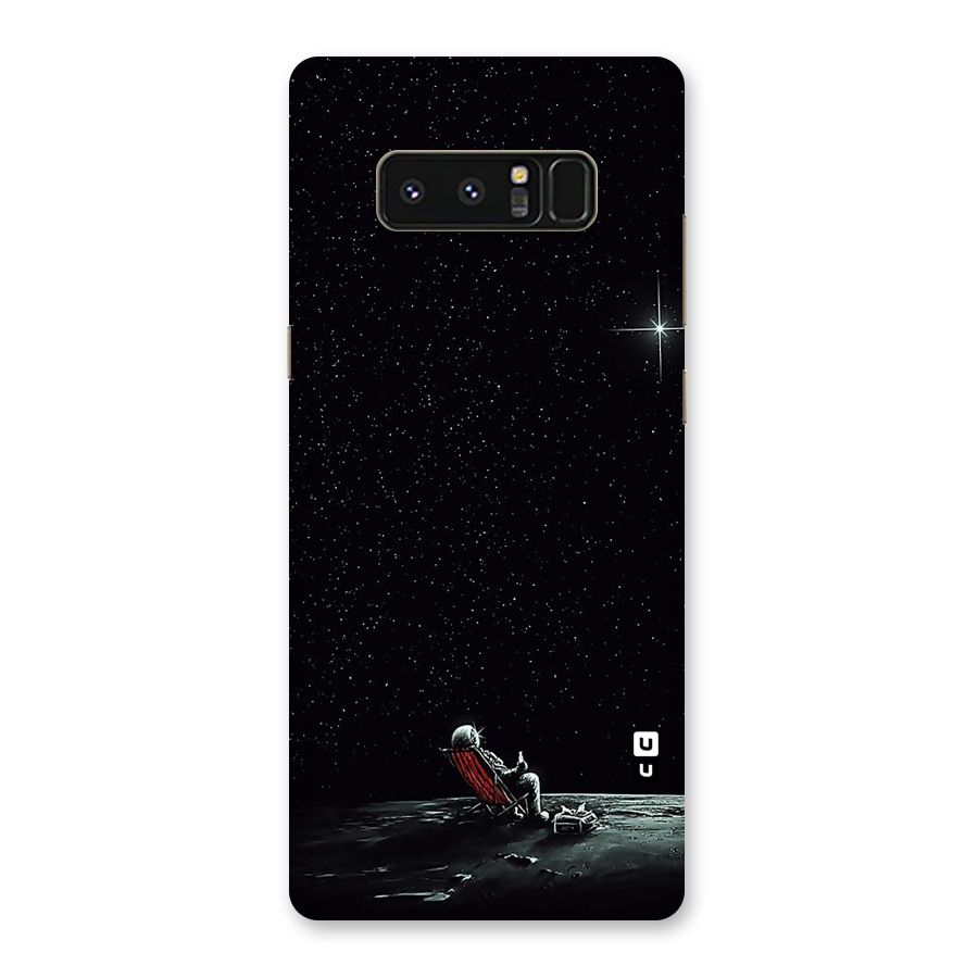 Resting Spaceman Face Back Case for Galaxy Note 8