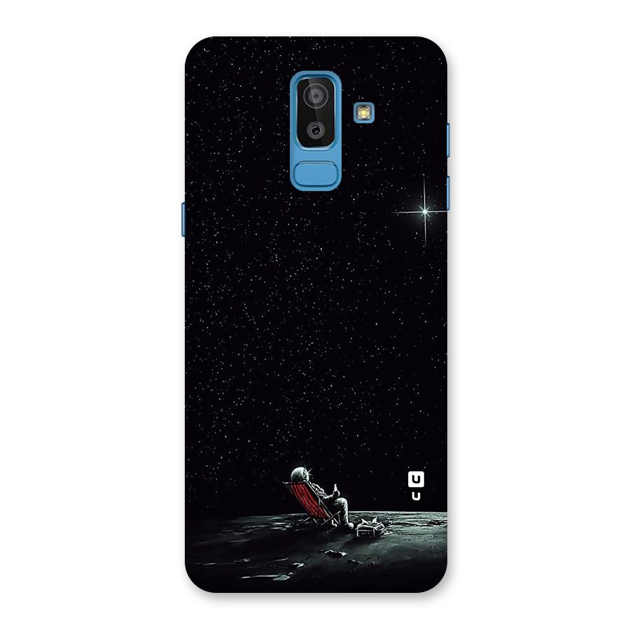 Resting Spaceman Face Back Case for Galaxy On8 (2018)