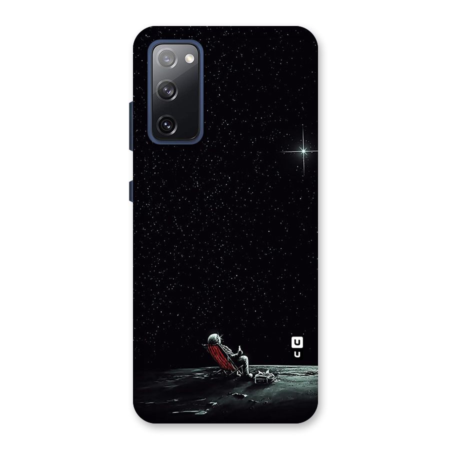 Resting Spaceman Face Back Case for Galaxy S20 FE