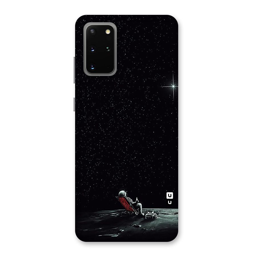 Resting Spaceman Face Back Case for Galaxy S20 Plus