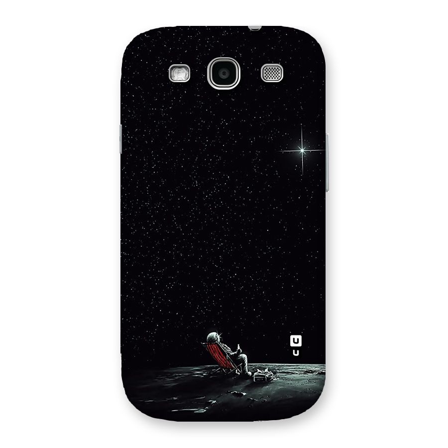 Resting Spaceman Face Back Case for Galaxy S3