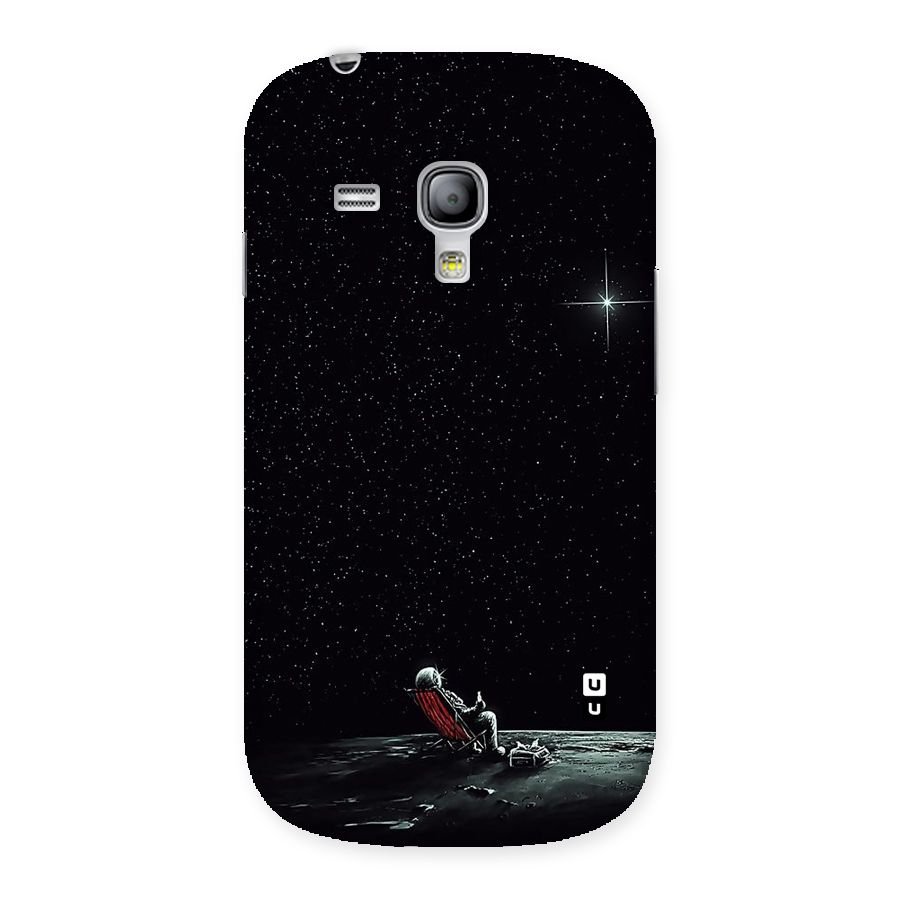 Resting Spaceman Face Back Case for Galaxy S3 Mini