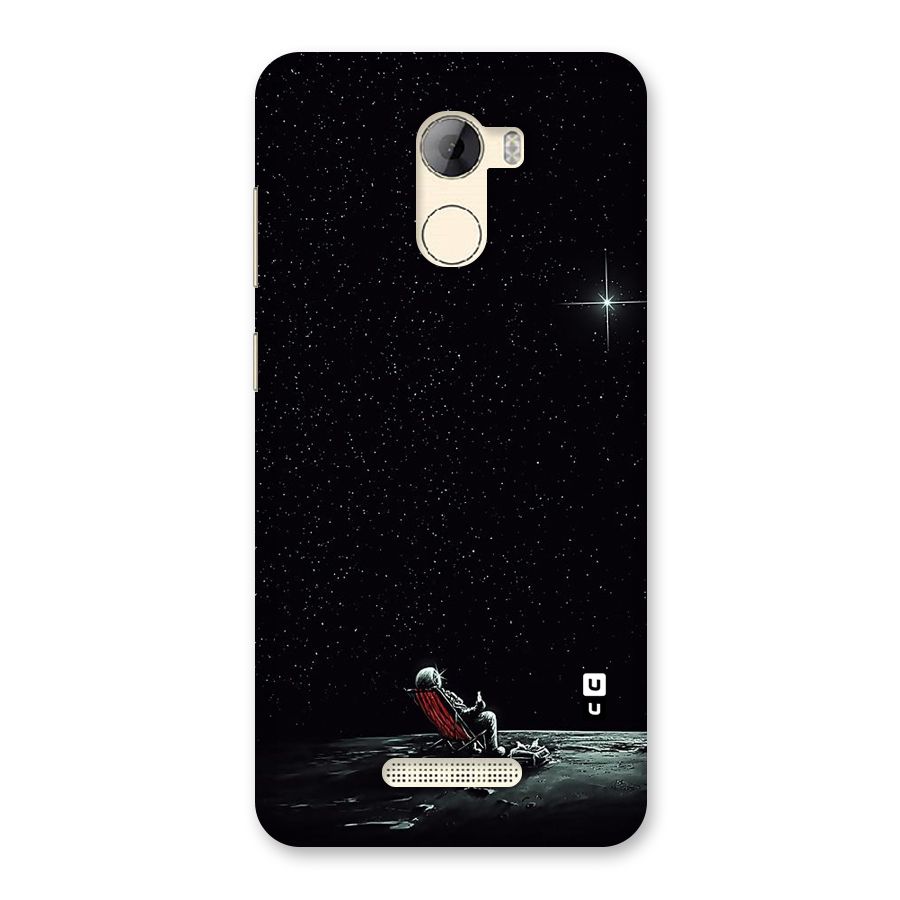 Resting Spaceman Face Back Case for Gionee A1 LIte
