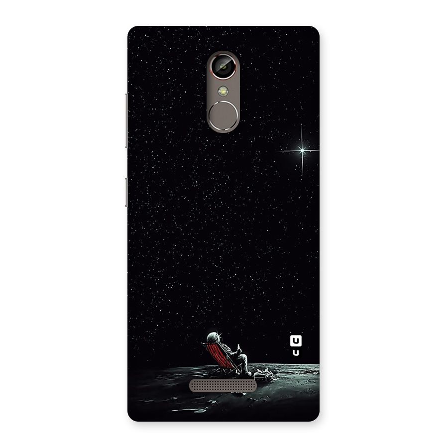 Resting Spaceman Face Back Case for Gionee S6s