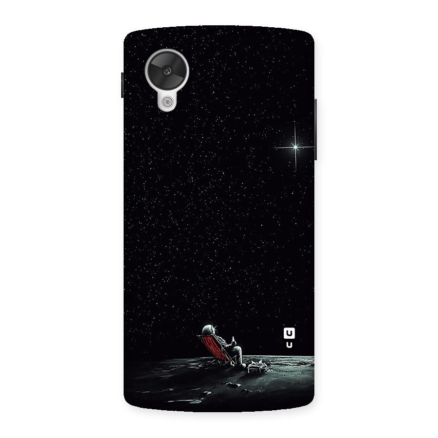 Resting Spaceman Face Back Case for Google Nexsus 5