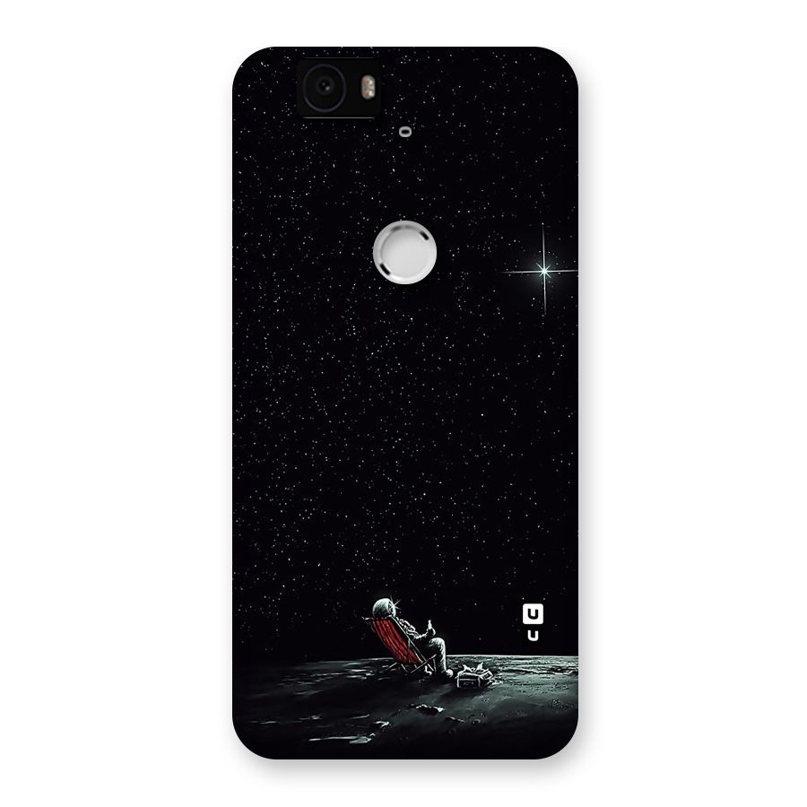 Resting Spaceman Face Back Case for Google Nexus-6P
