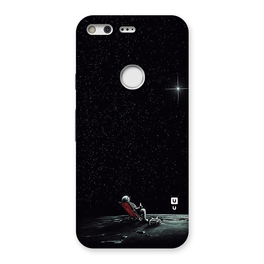 Resting Spaceman Face Back Case for Google Pixel