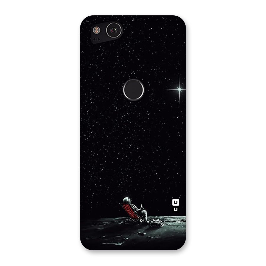 Resting Spaceman Face Back Case for Google Pixel 2