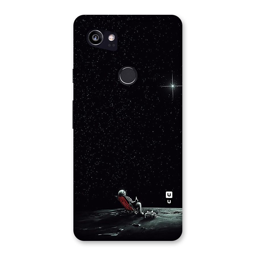 Resting Spaceman Face Back Case for Google Pixel 2 XL
