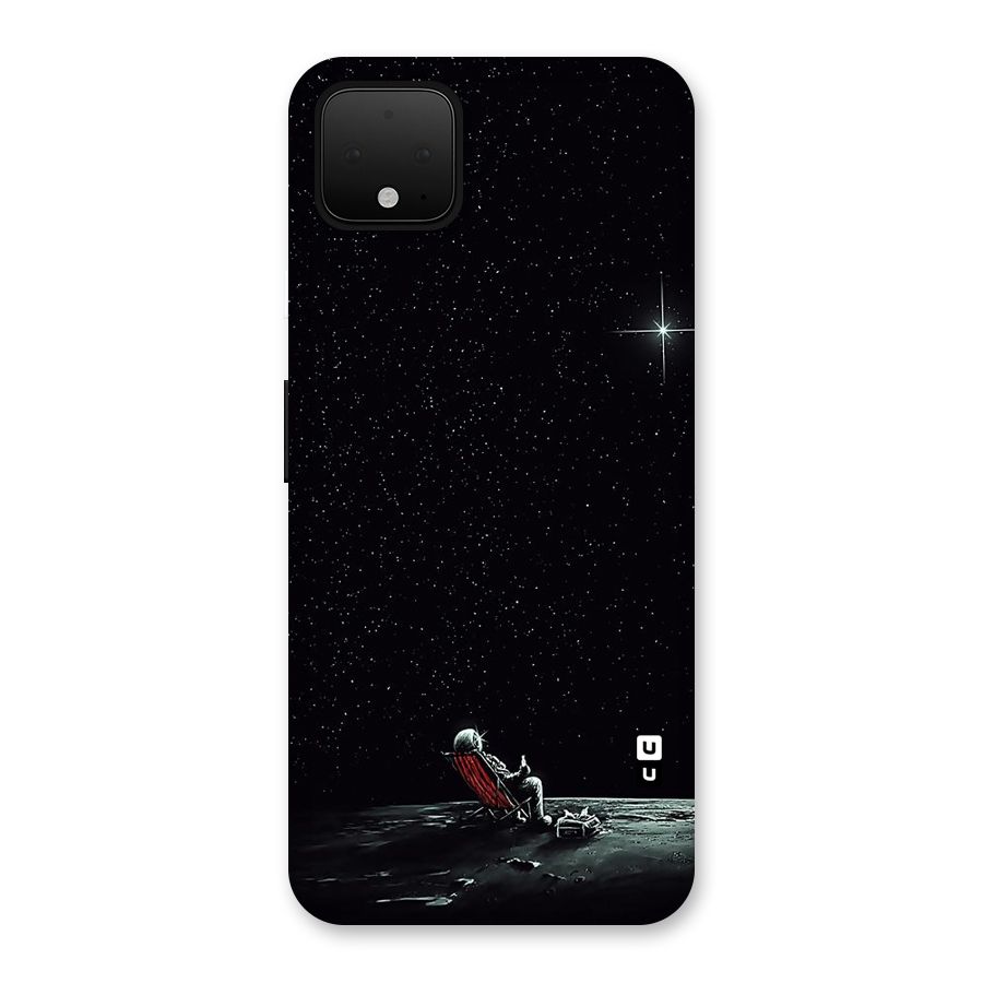 Resting Spaceman Face Back Case for Google Pixel 4 XL