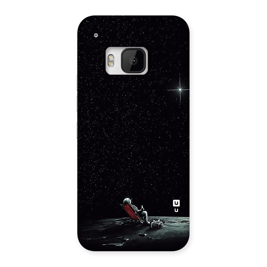 Resting Spaceman Face Back Case for HTC One M9