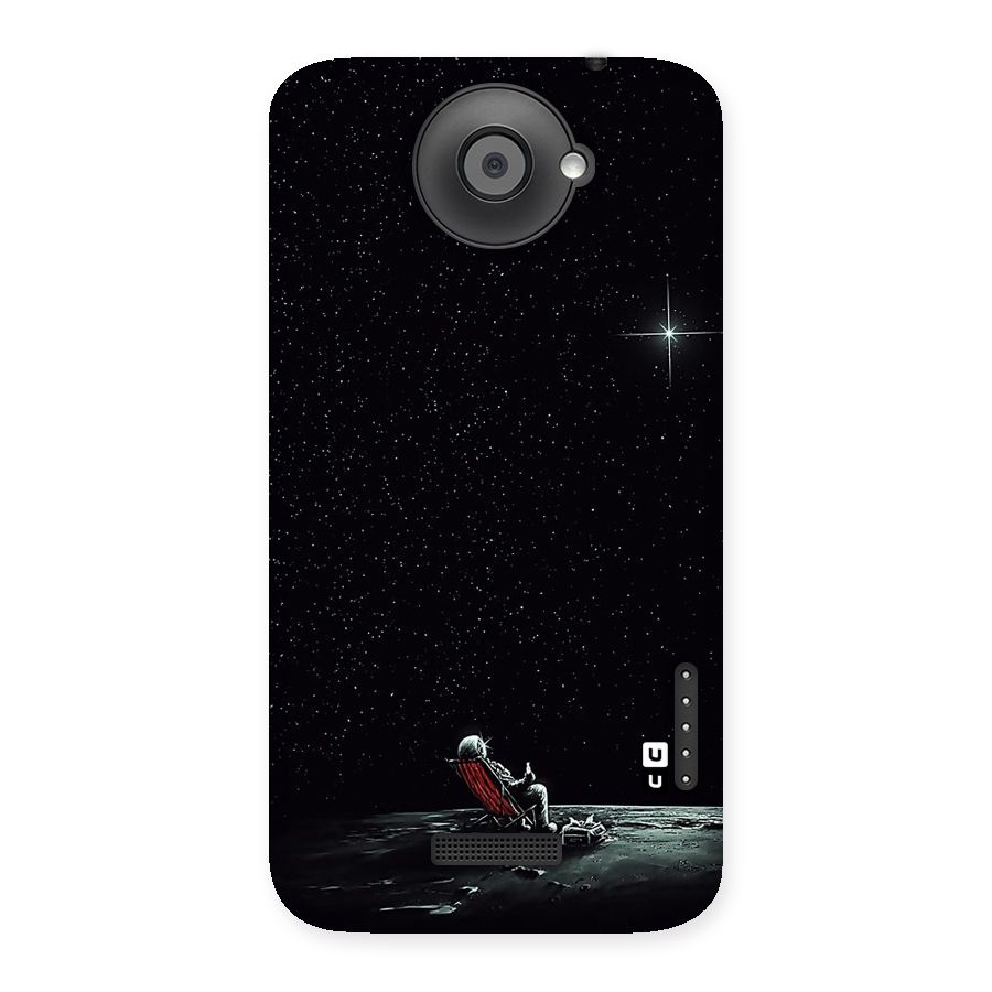 Resting Spaceman Face Back Case for HTC One X