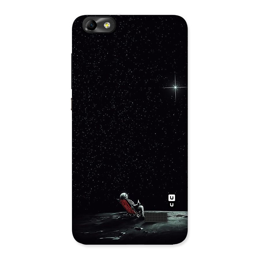 Resting Spaceman Face Back Case for Honor 4C