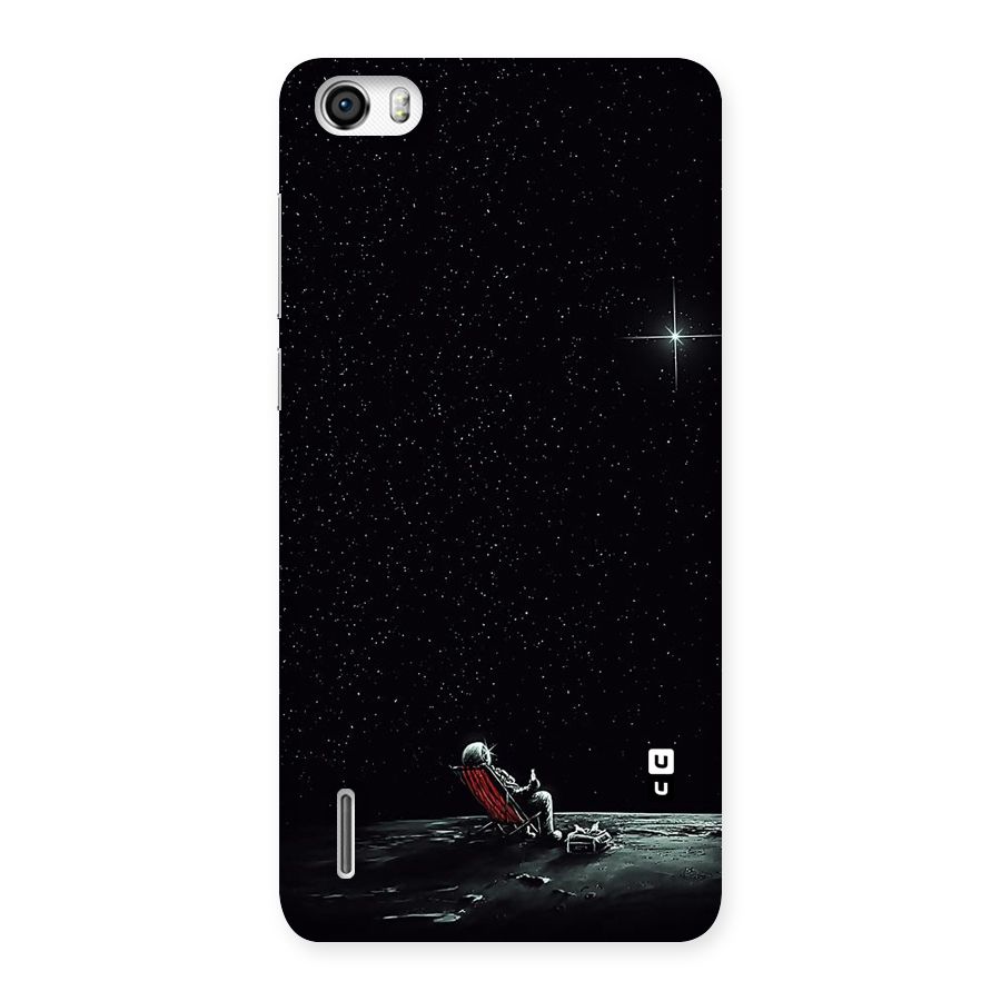 Resting Spaceman Face Back Case for Honor 6