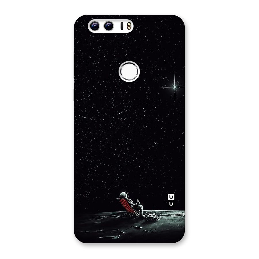 Resting Spaceman Face Back Case for Honor 8