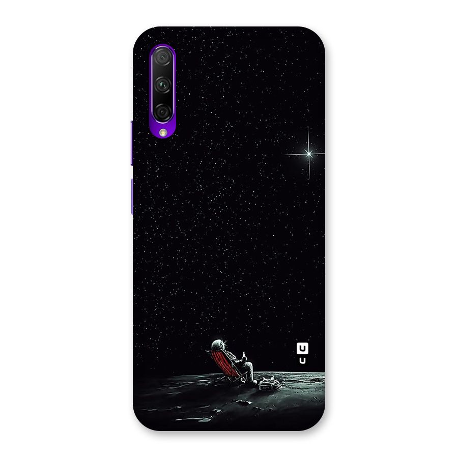 Resting Spaceman Face Back Case for Honor 9X Pro