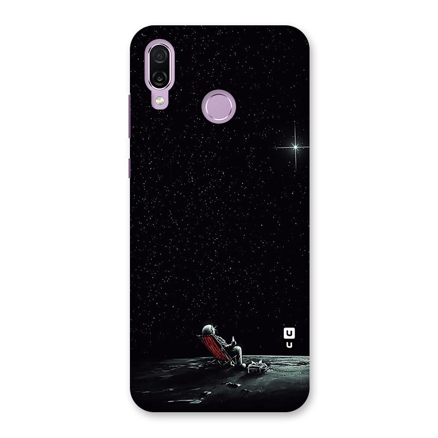 Resting Spaceman Face Back Case for Honor Play