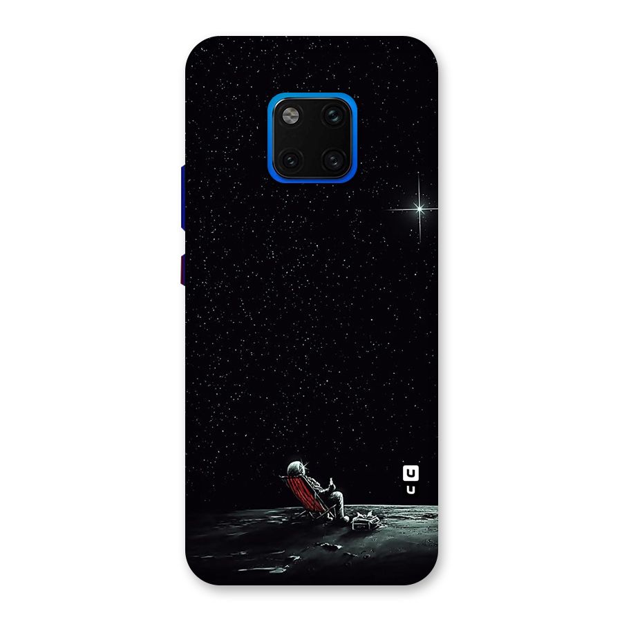 Resting Spaceman Face Back Case for Huawei Mate 20 Pro