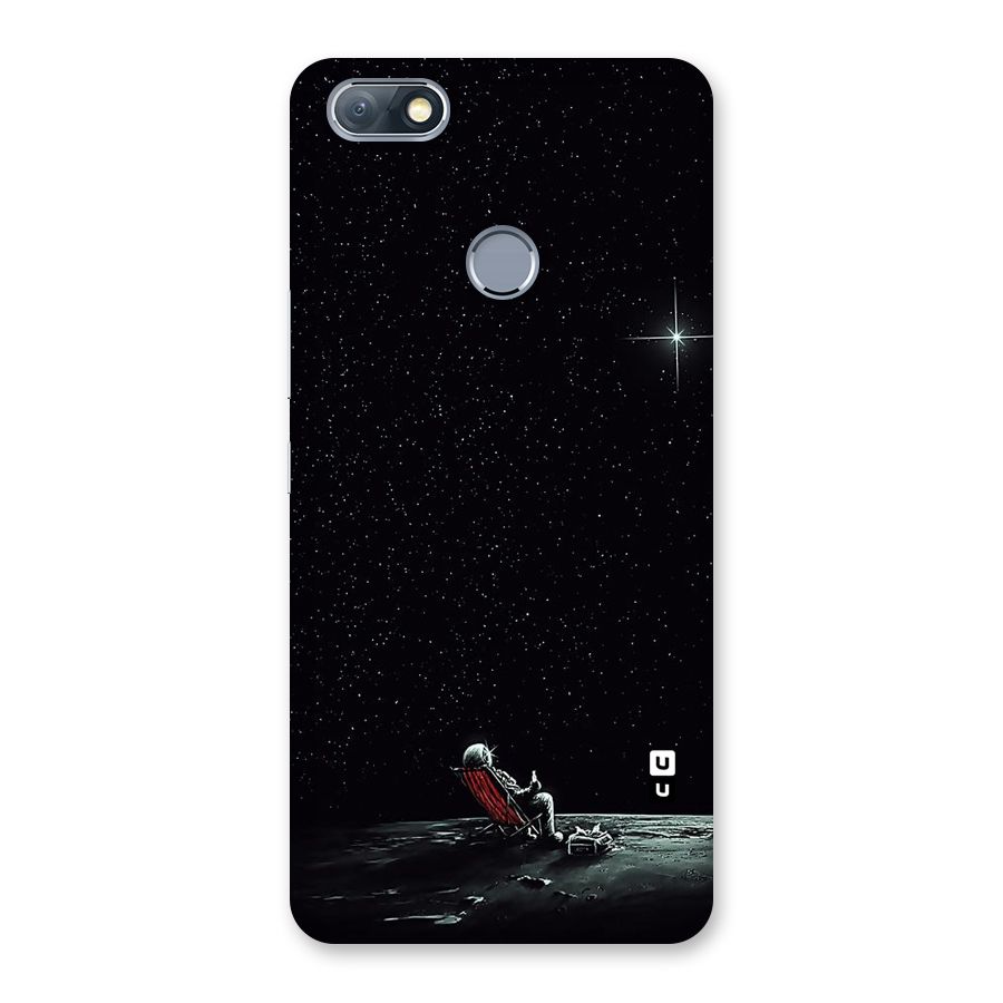 Resting Spaceman Face Back Case for Infinix Note 5