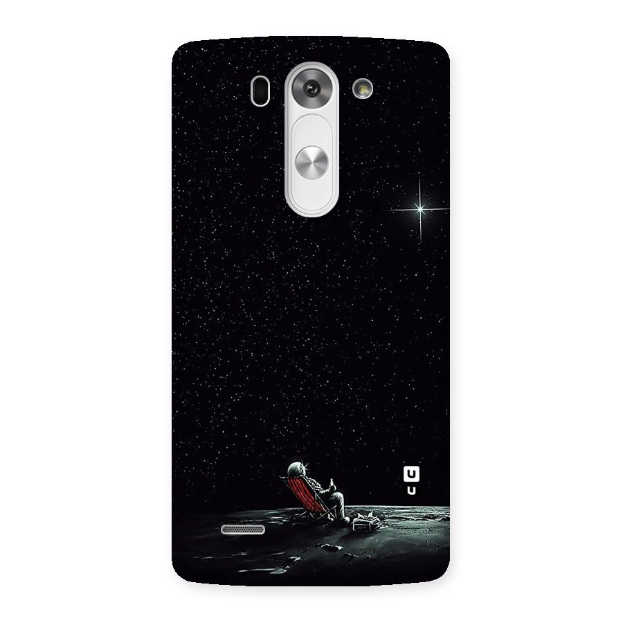 Resting Spaceman Face Back Case for LG G3 Beat