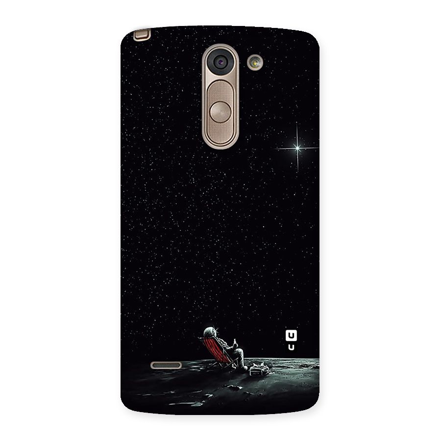 Resting Spaceman Face Back Case for LG G3 Stylus