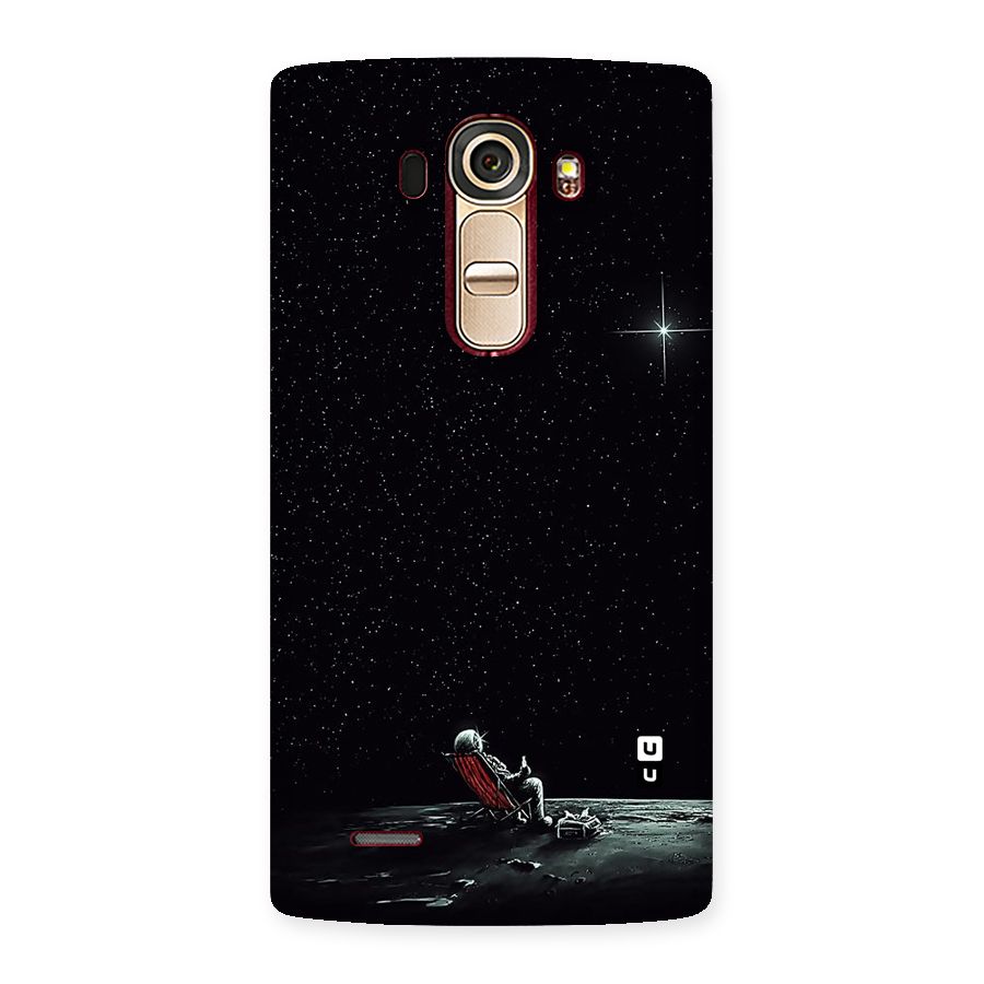 Resting Spaceman Face Back Case for LG G4