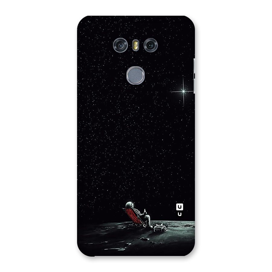 Resting Spaceman Face Back Case for LG G6