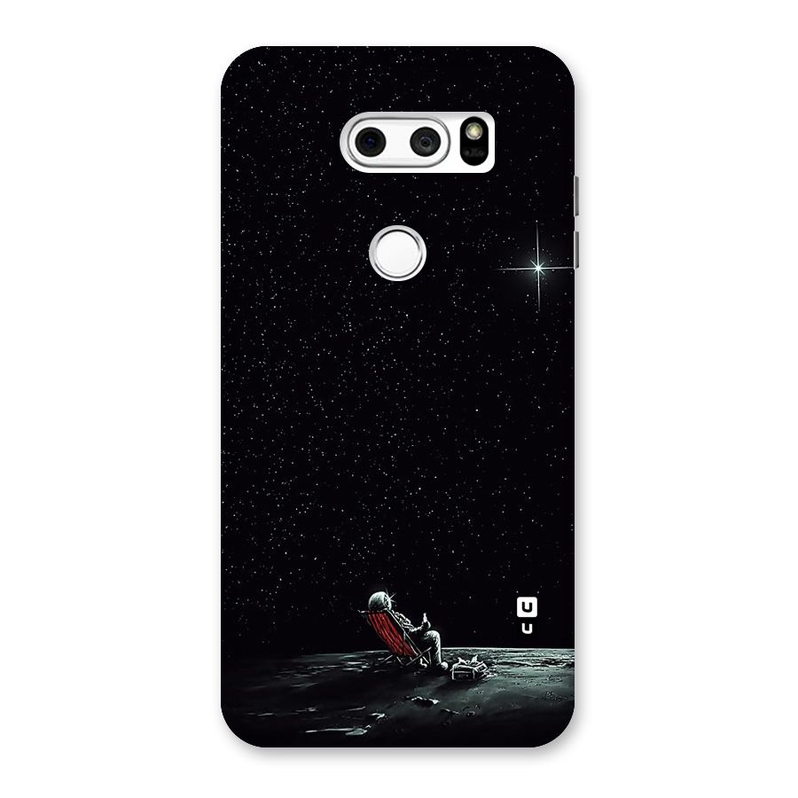 Resting Spaceman Face Back Case for LG V30
