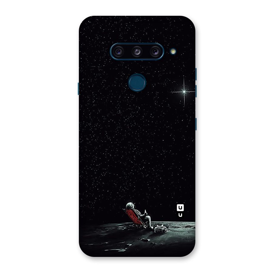 Resting Spaceman Face Back Case for LG  V40 ThinQ