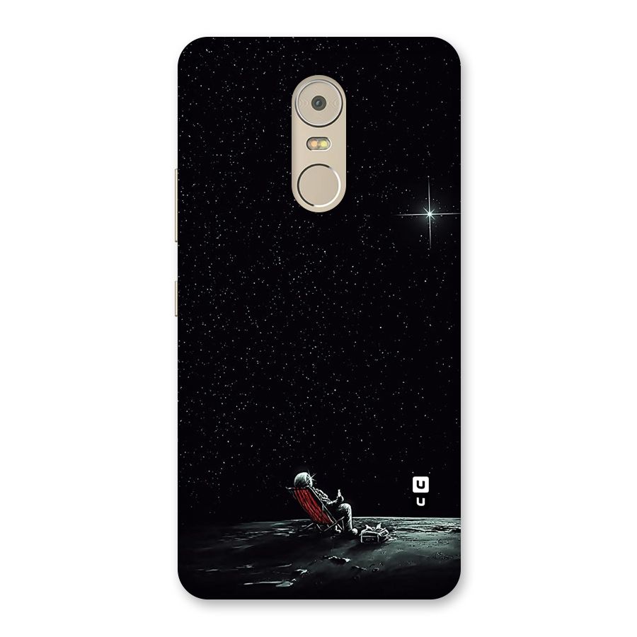 Resting Spaceman Face Back Case for Lenovo K6 Note