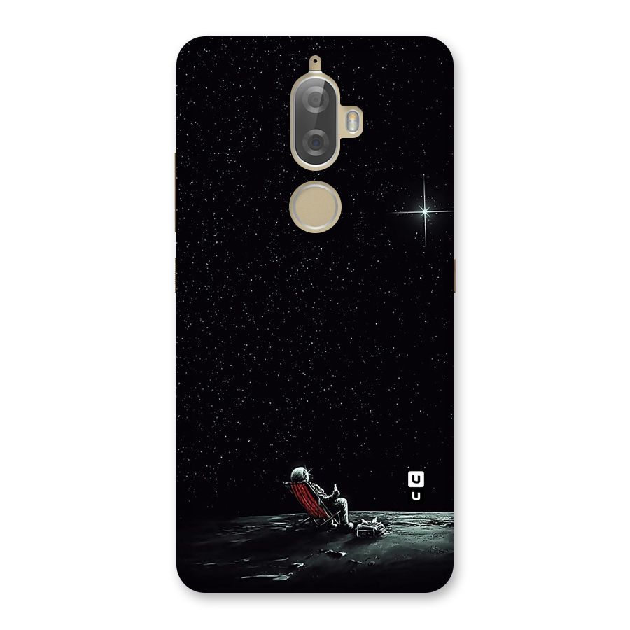Resting Spaceman Face Back Case for Lenovo K8 Plus