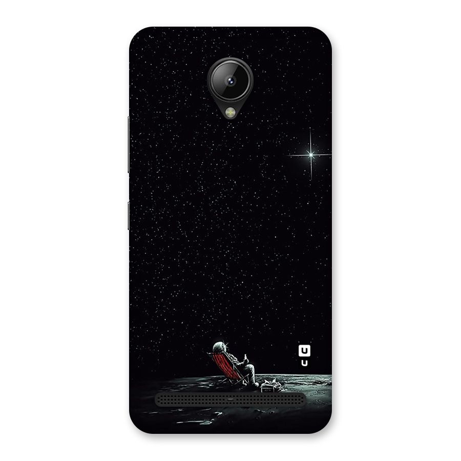 Resting Spaceman Face Back Case for Lenovo C2