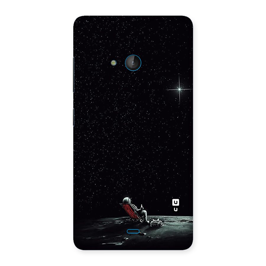 Resting Spaceman Face Back Case for Lumia 540