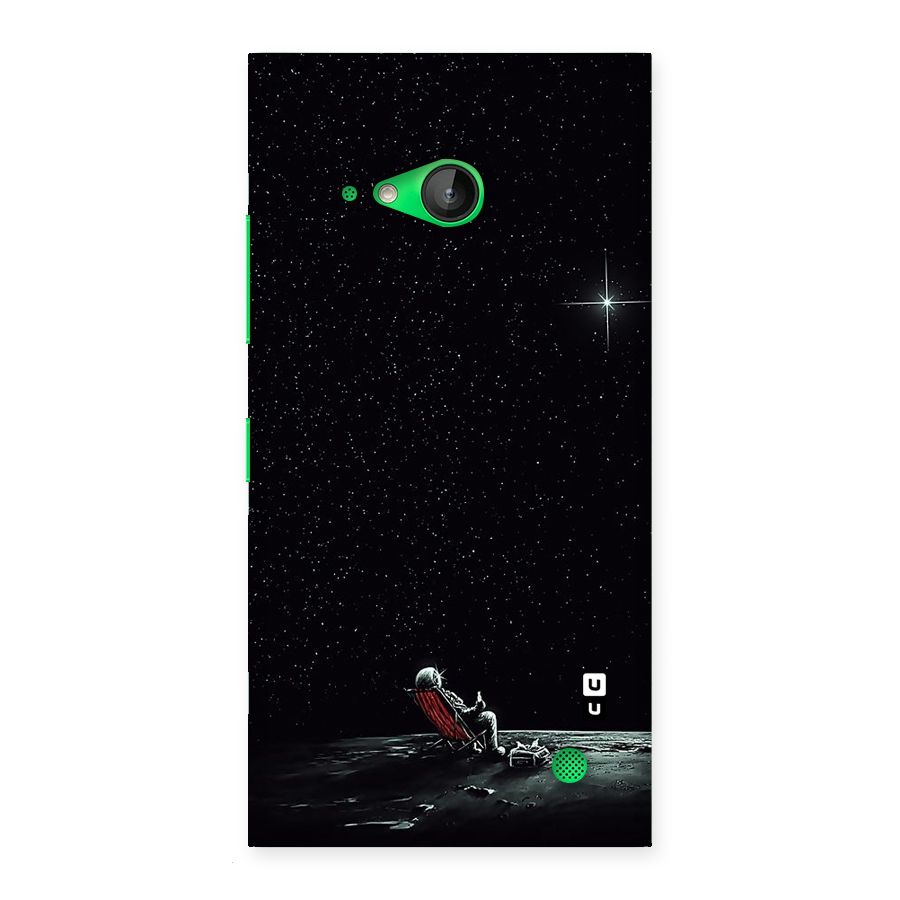 Resting Spaceman Face Back Case for Lumia 730
