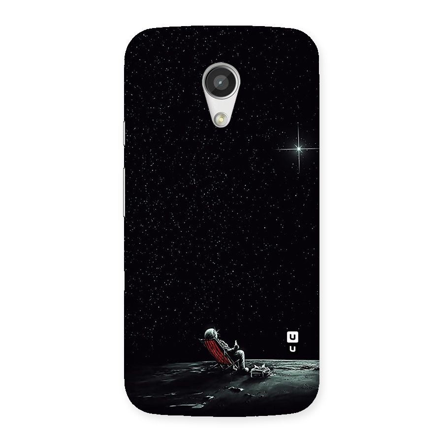 Resting Spaceman Face Back Case for Moto G 2nd Gen