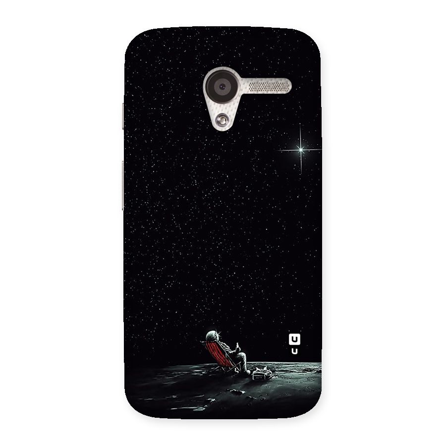Resting Spaceman Face Back Case for Moto X