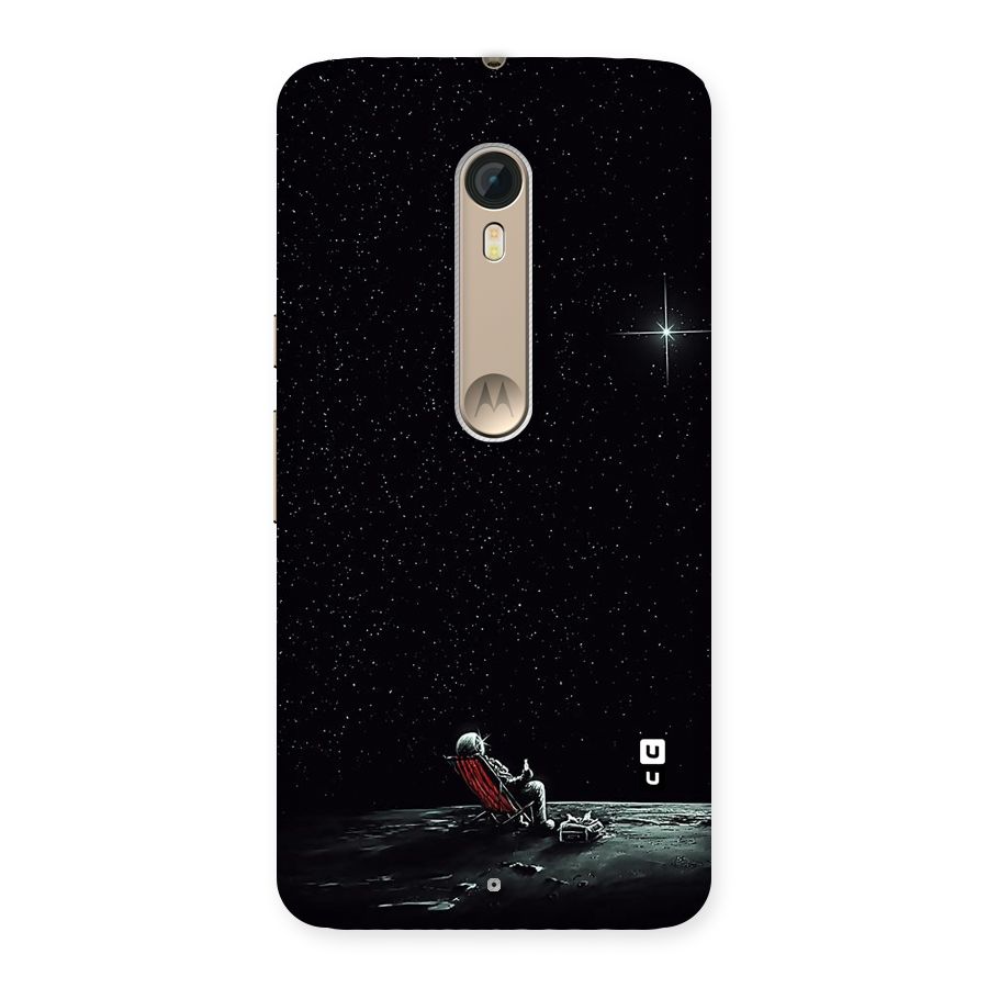 Resting Spaceman Face Back Case for Motorola Moto X Style