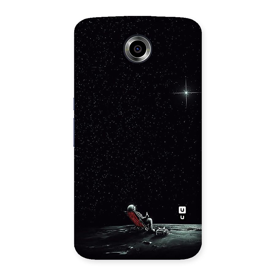 Resting Spaceman Face Back Case for Nexsus 6