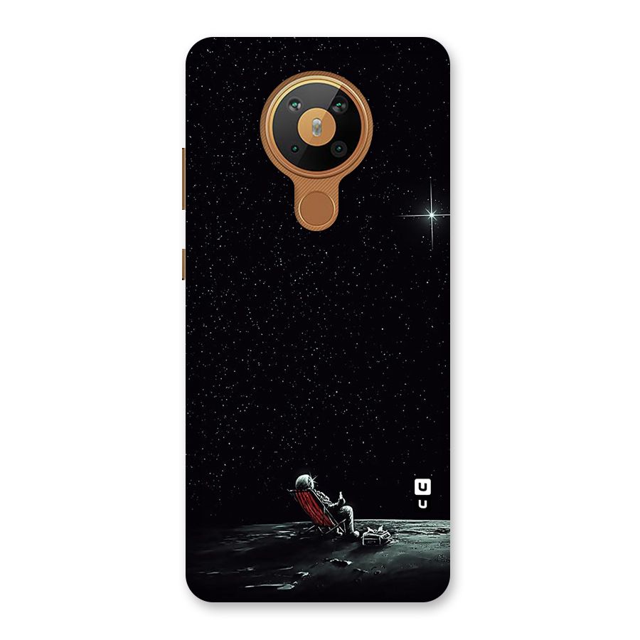 Resting Spaceman Face Back Case for Nokia 5.3