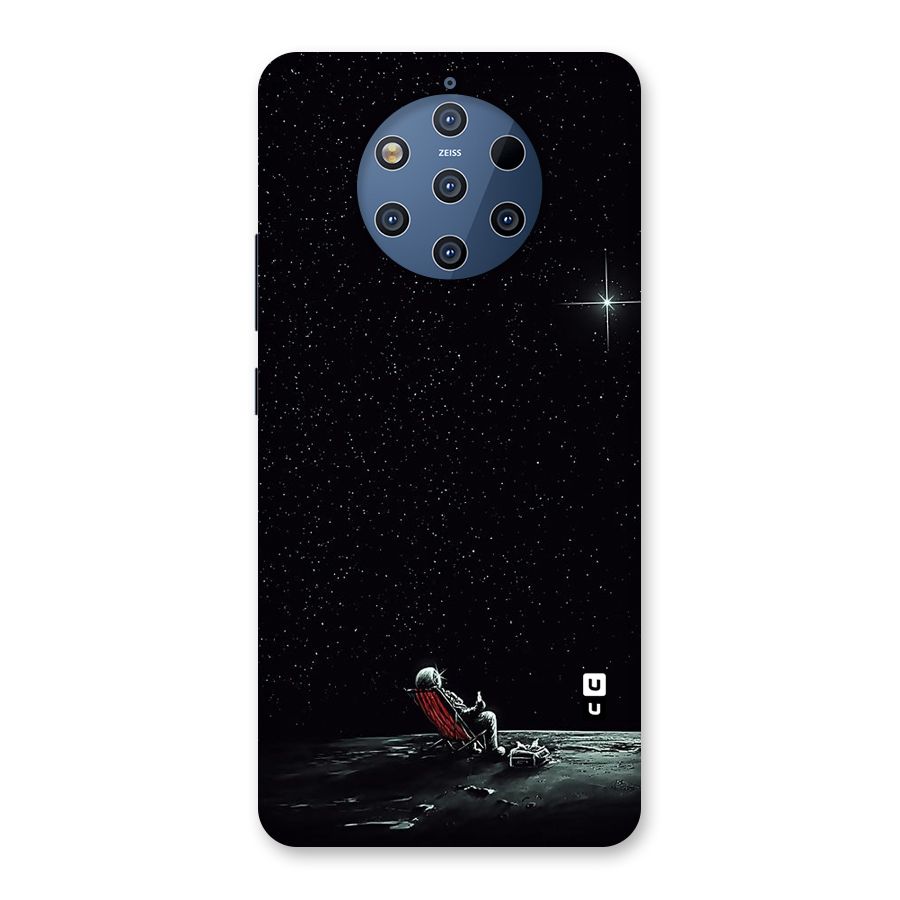 Resting Spaceman Face Back Case for Nokia 9 PureView