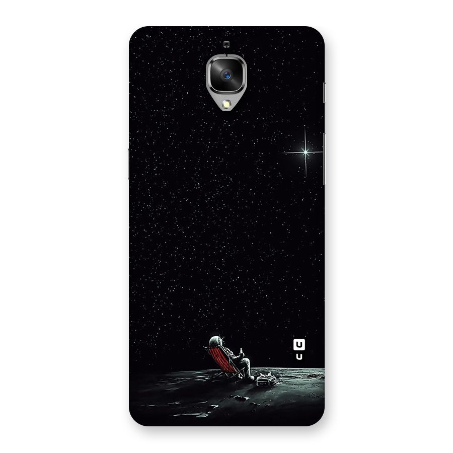 Resting Spaceman Face Back Case for OnePlus 3