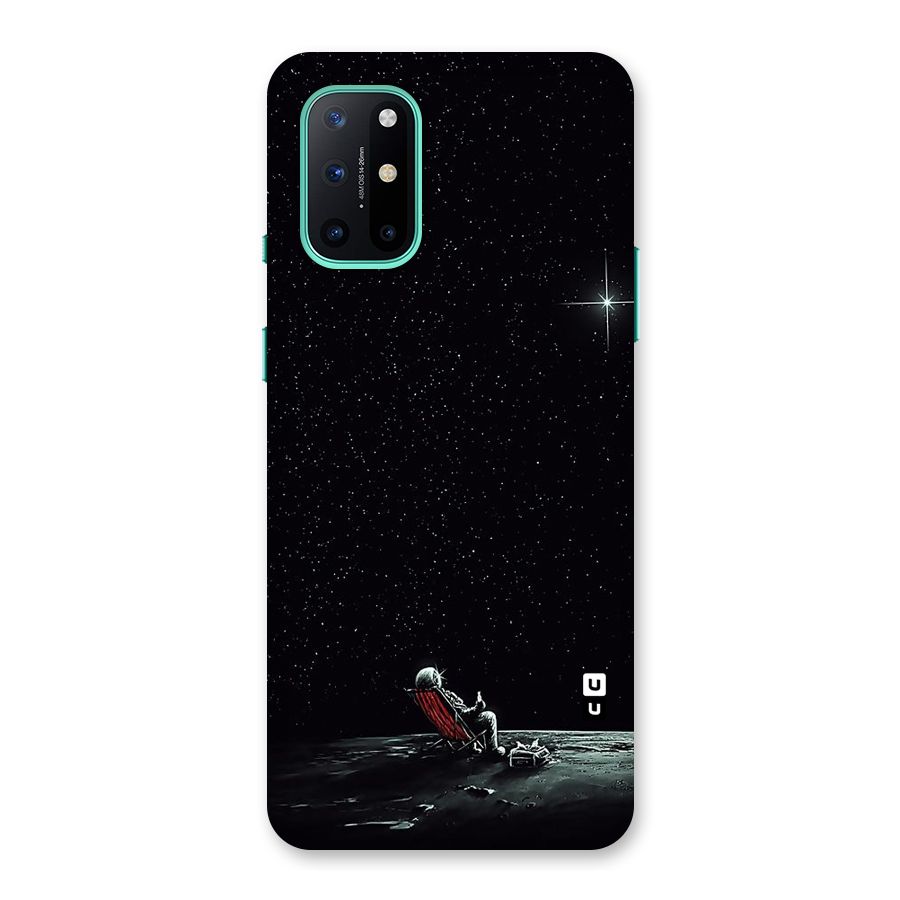 Resting Spaceman Face Back Case for OnePlus 8T