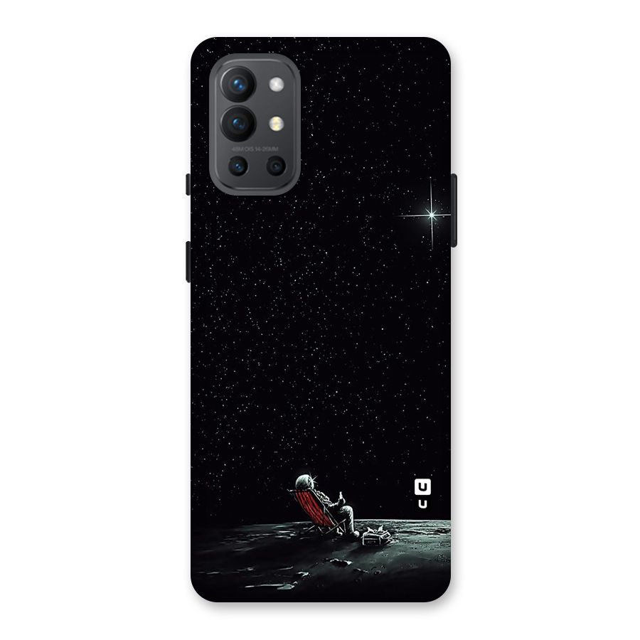 Resting Spaceman Face Back Case for OnePlus 9R