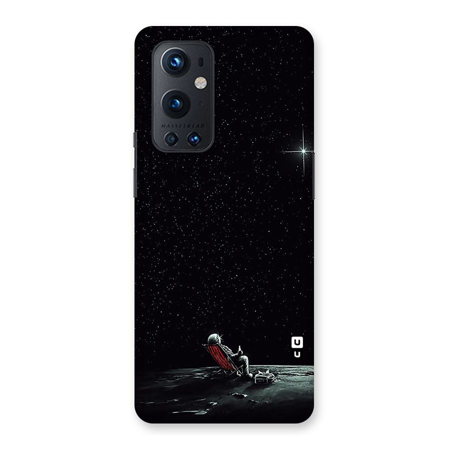 Resting Spaceman Face Back Case for OnePlus 9 Pro