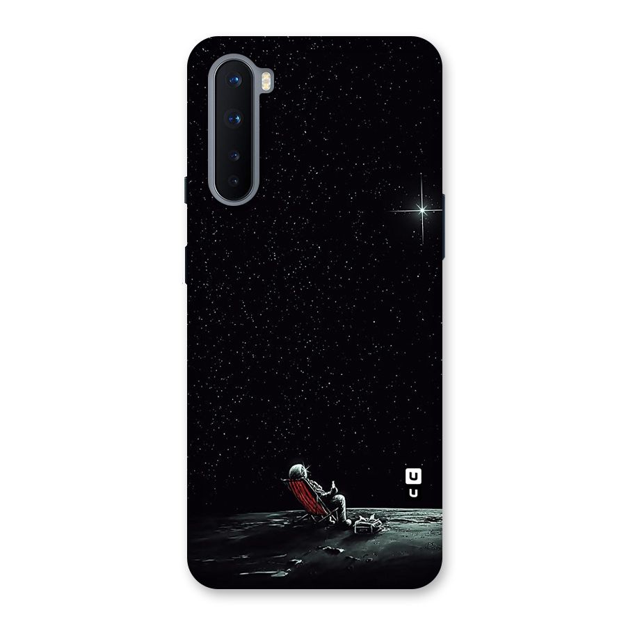 Resting Spaceman Face Back Case for OnePlus Nord