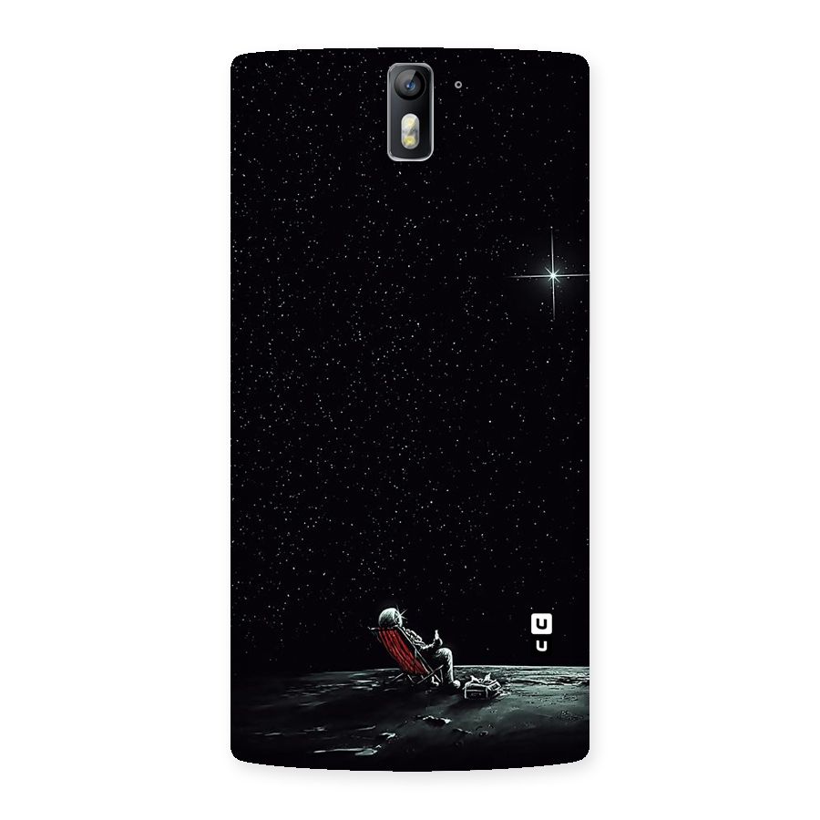 Resting Spaceman Face Back Case for One Plus One