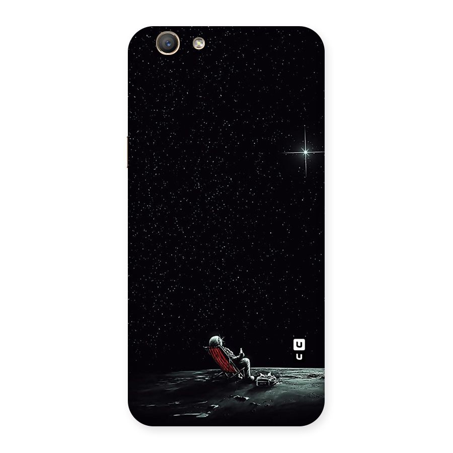 Resting Spaceman Face Back Case for Oppo A59